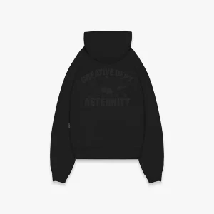 Creative Dept Logo Zipper Hoodie - Black B