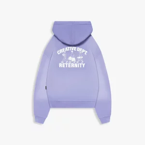 Creative Dept Logo Zipper Hoodie - Purple B