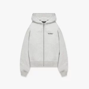 Creative Dept Zip Hoodie - Grey - Front