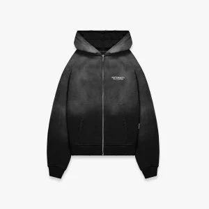 Creative Dept Zip Up Hoodie - Black
