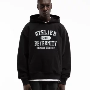 Atelier Emblem Hoodies - Black