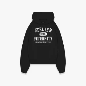 Atelier Emblem Hoodies - Black