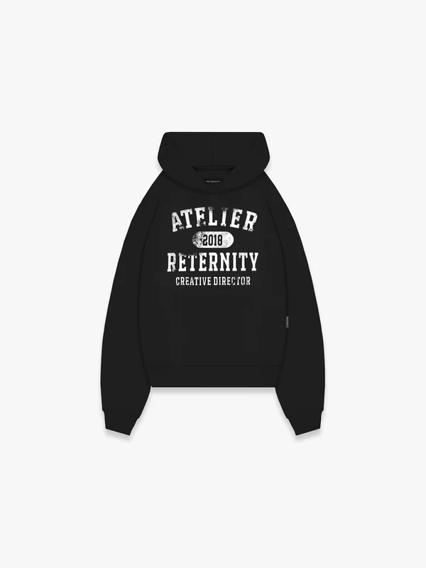 Atelier Emblem Hoodies - Black